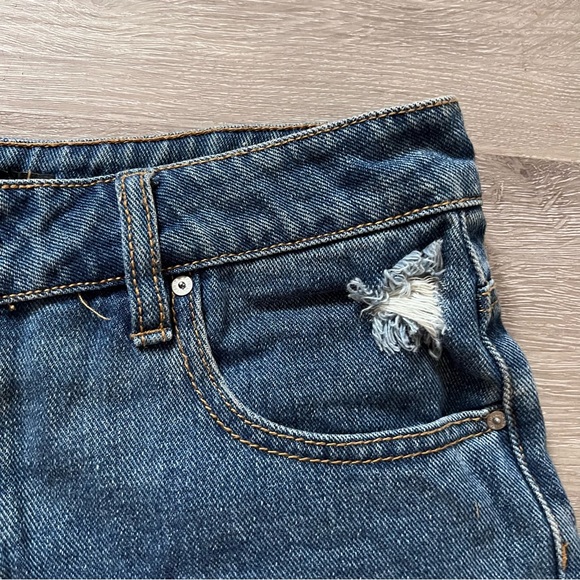 PS Erin Wasson sweater knit pockets jean  shorts - Picture 2 of 8